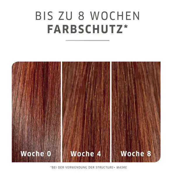 Haarfarbenvergleich über acht Wochen mit Wella Color Motion Pre-Color Treatment