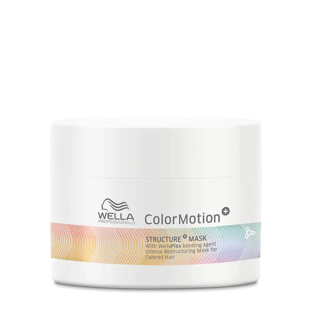 Wella ColorMotion Haarmaske in einem Behälter für Farbschutz und Pflege