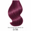 Wella Color Touch Special Mix 0/56 – Haarfarbmuster auf weißem Hintergrund