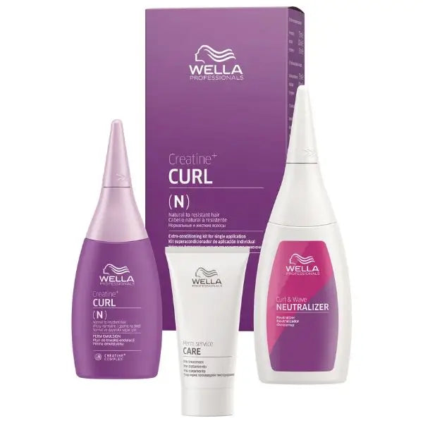 WELLA Creatine Curl Haarkit für Locken, Pflege und Styling, professionelles Ergebnis