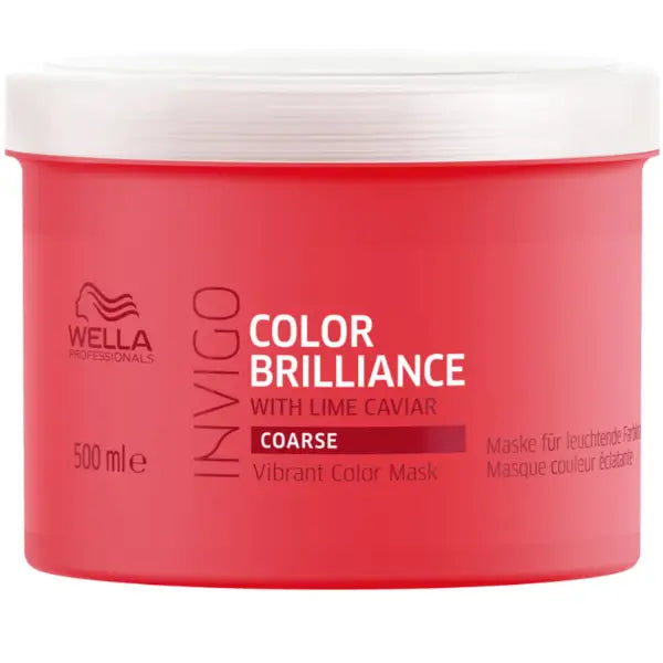Wella Invigo Color Brillance Vibrant Color Coarse Maske - Haarmaske