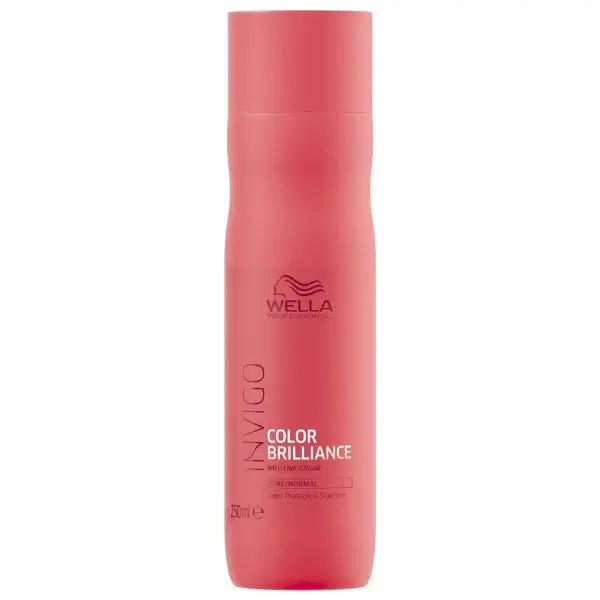 Pink Wella Invigo Coloring Schutz Shampoo Flasche für feines normales Haar