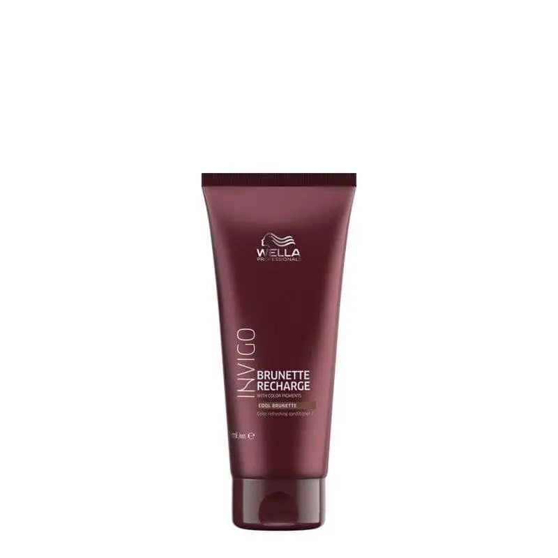 Brunette Haar Conditioner Tube Wella Invigo Color Recharge Cool Brunette
