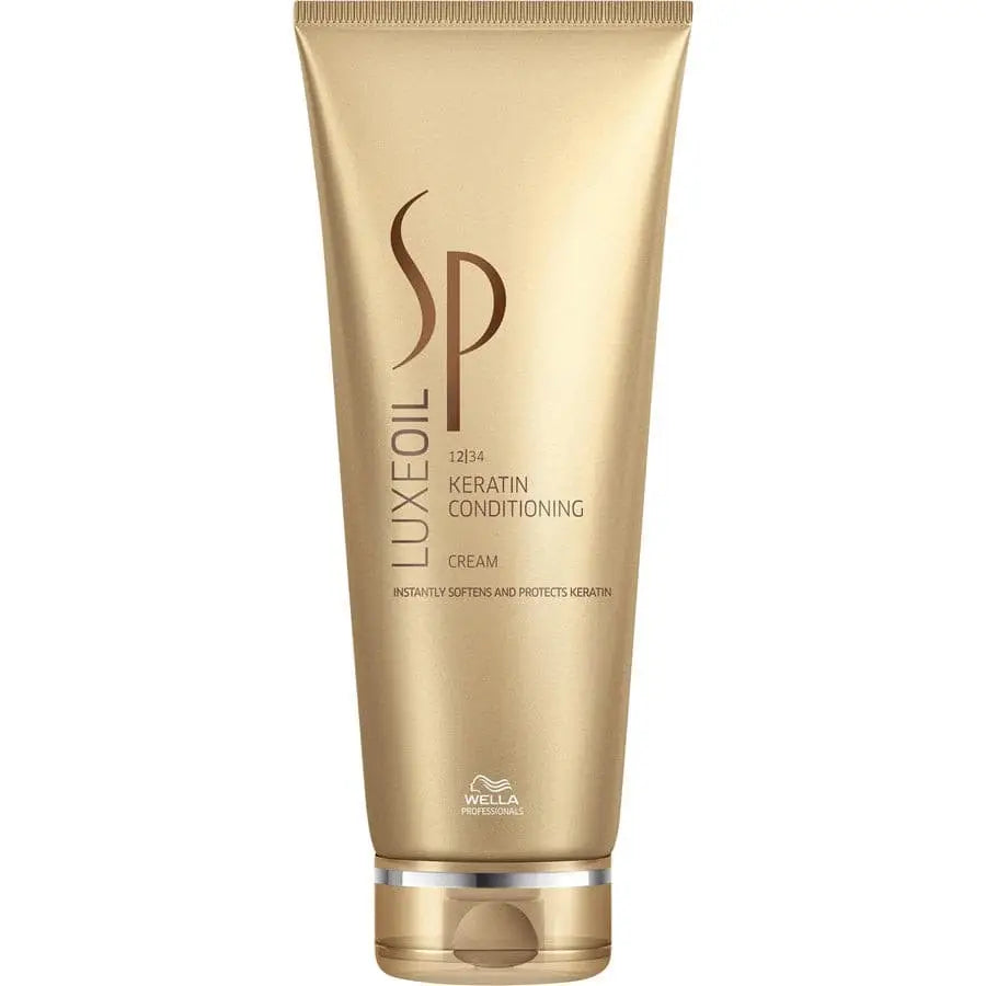 Goldene Tube Haarpflegecreme für Wella Professionals Luxe Oil Keratin Conditioner