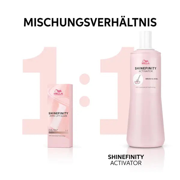 Wella Shinefinity Brush & Bowl Activator - Entwickler
