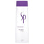 Weiße Shampooflasche mit lila Deckel für Wella SP Volumize Shampoo