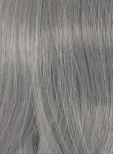 Wella True Grey Graphite Shimmer Medium – Original-Haarmuster aus der Hersteller-Farbkarte