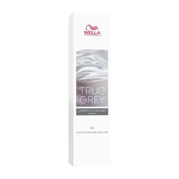 Wella True Grey Haartönung - Graphite Shimmer Medium - Haartönung