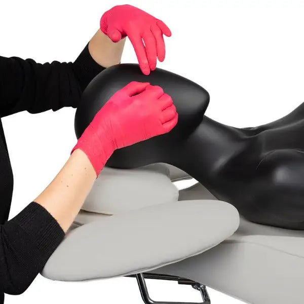Wimpern-Behandlungsstuhl Ivette Grau - Friseurstuhl