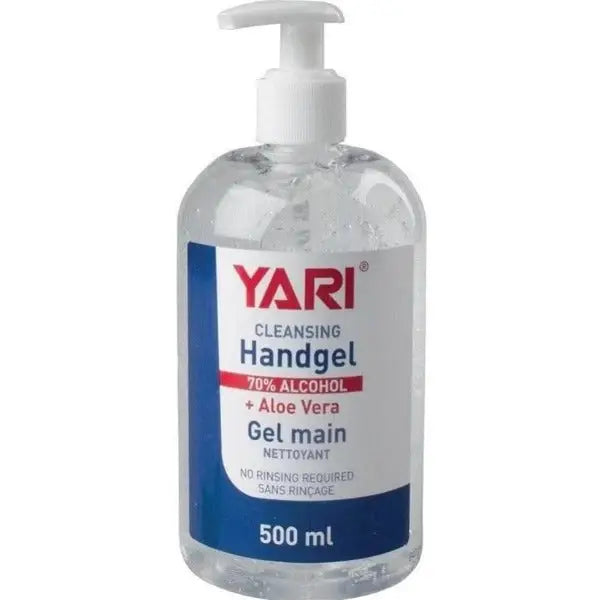 Klare Handdesinfektionsmittel in Pumpflasche für YARI Cleansing Handgel Aloe Vera 500ml
