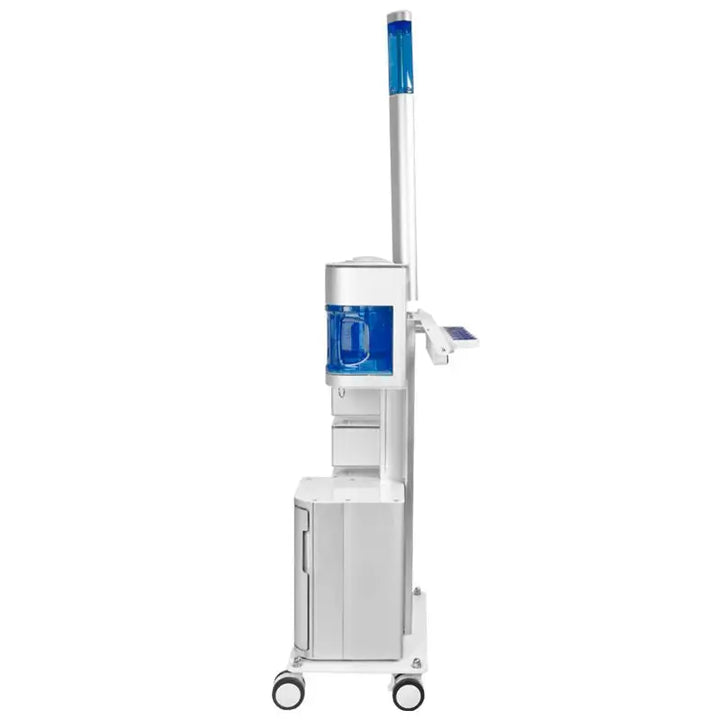 Weiße medizinische Ästhetikgerät auf Rollen für das Yoshida Mehrzweckgerät Multifunktionsturm Exclusive