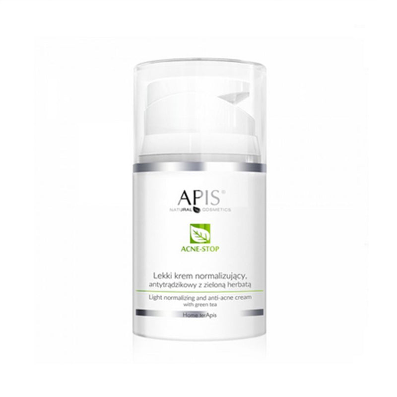 Apis leichte normalisierende Anti-Akne-Creme – grüner Tee 50 ml