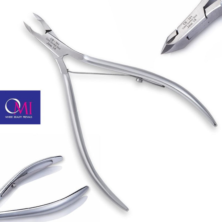 Omi pro-line nagel(haut)zange cb-101 cuticle nipper jaw12/4mm box joint