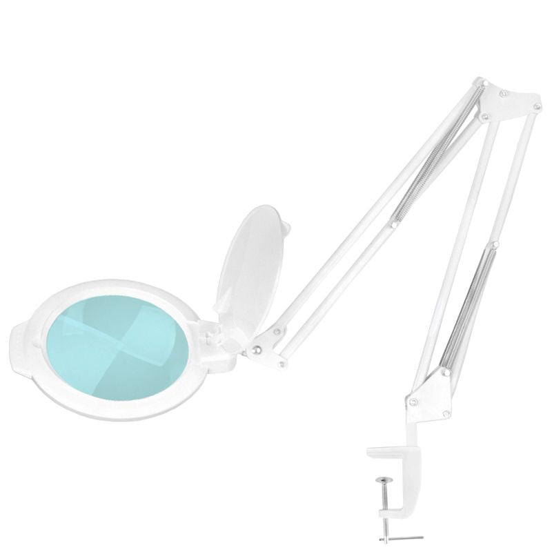 Tisch-lupenlampe lupenleuchte led moonlight 8012/5" Weiß