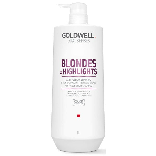 Goldwell Dualsenses Blonde&Highlights Anti Yellow Shampoo.