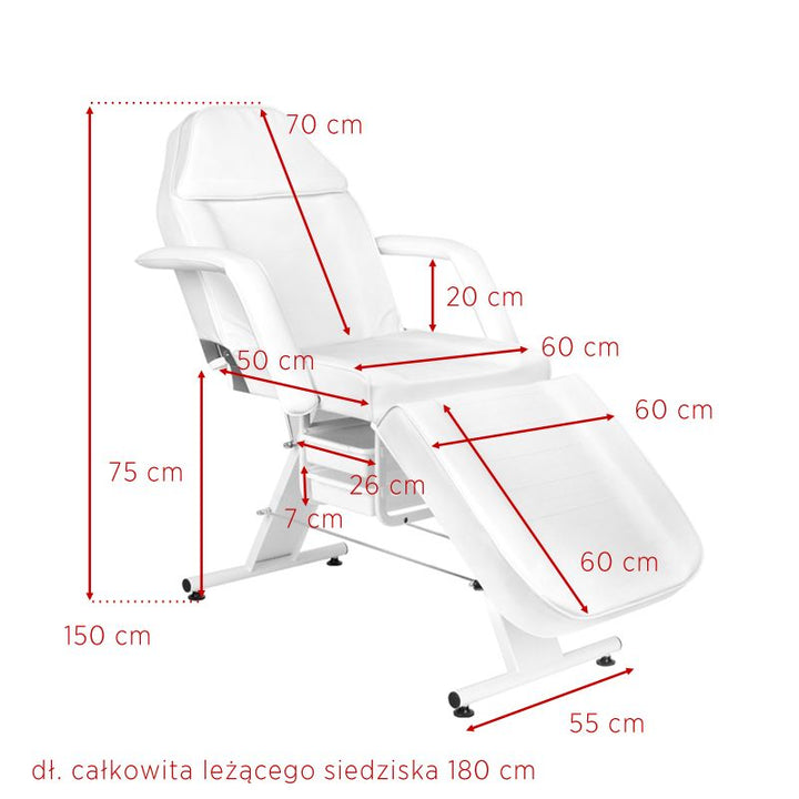 Kosmetikliege Basic 202 Weiß