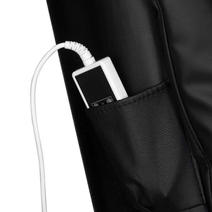 Fusspflegestuhl pediküre SPA AS-261 Schwarz-Weiß mit Massagefunktion