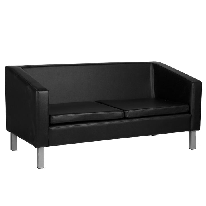 Gabbiano Wartezimmersofa bm18003 Schwarz