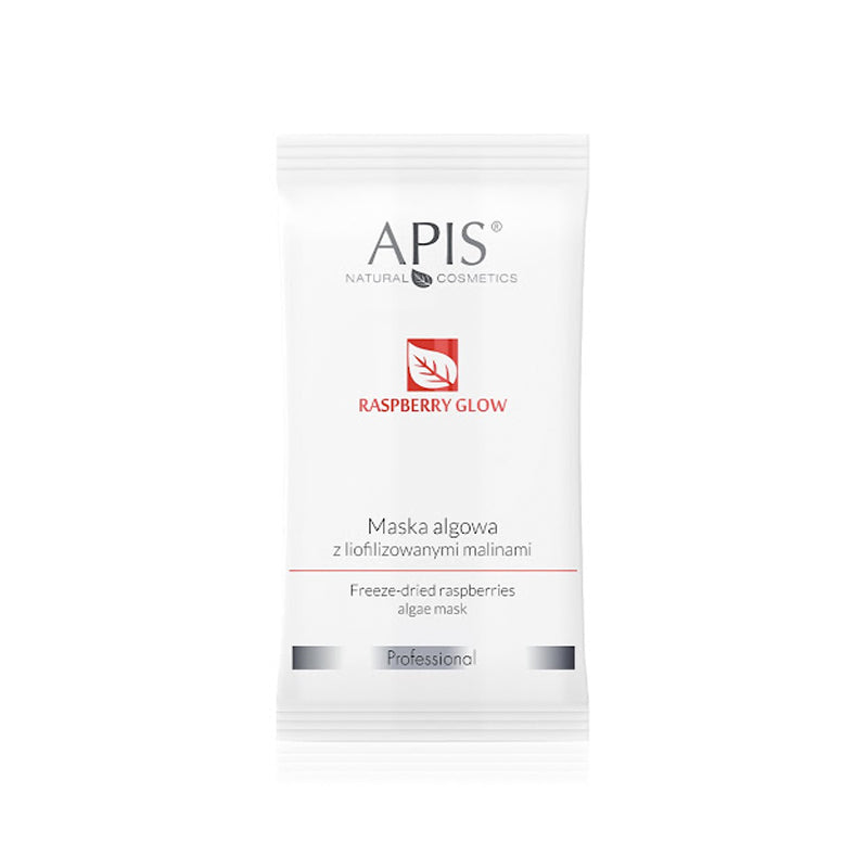 Apis Raspberry Glow, Algenmaske mit gefriergetrockneten Himbeeren 20g