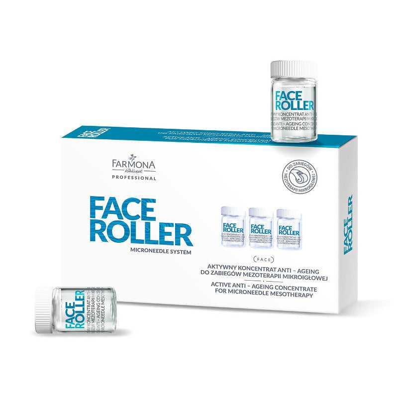 Farmona Face Roller Aktivkonzentrat Anti-Aging für Mikronadel-Mesotherapie-Behandlungen 5x5ml