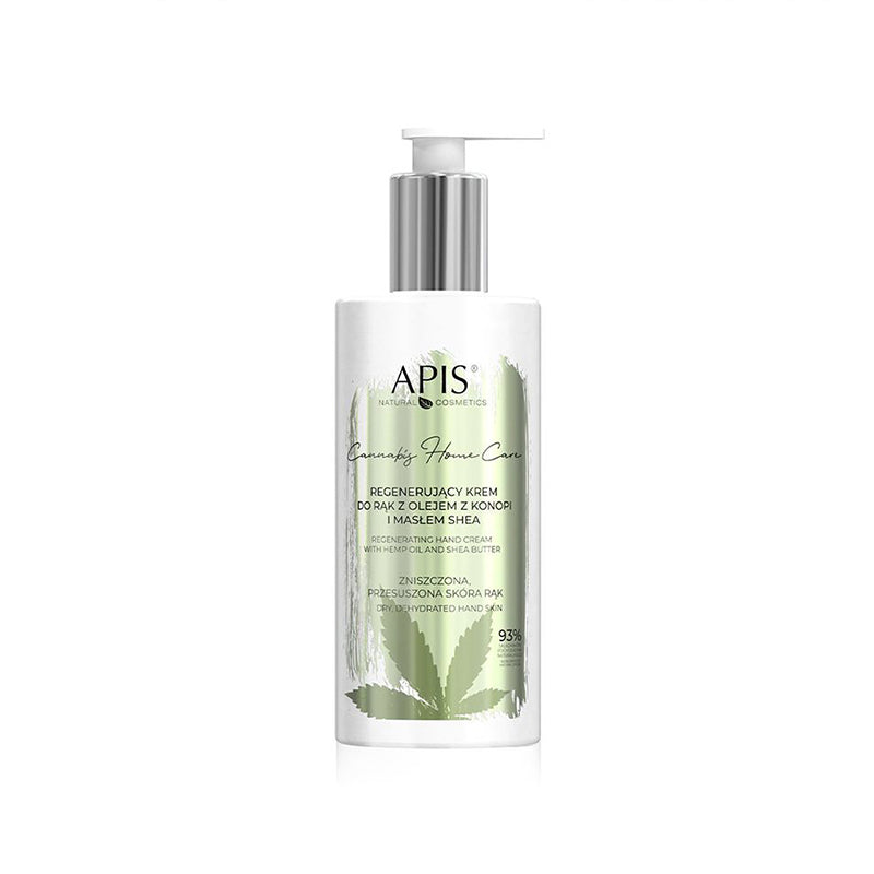 apis regenerierende Handcreme mit Hanföl und Sheabutter 300 ml