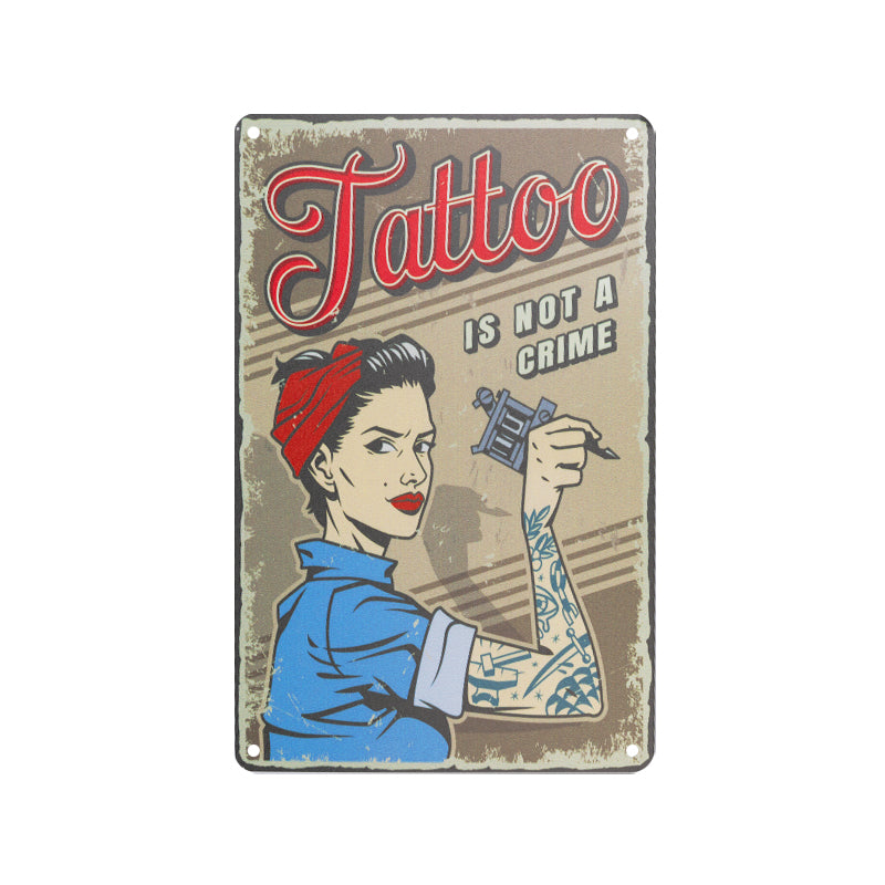Dekorationstafel Tattoo ta133