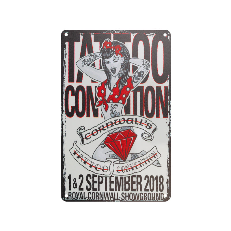 Dekorationstafel Tattoo ta134