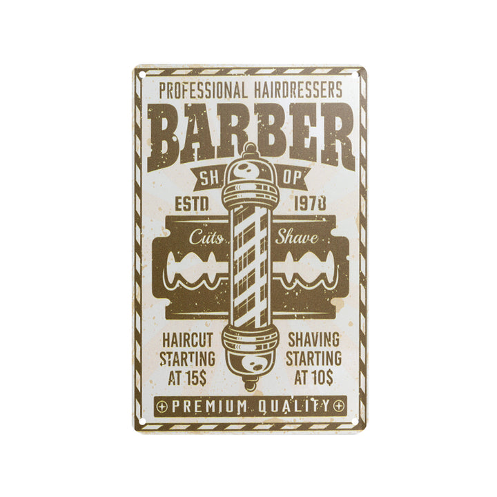 Dekorationstafel Barbier b022