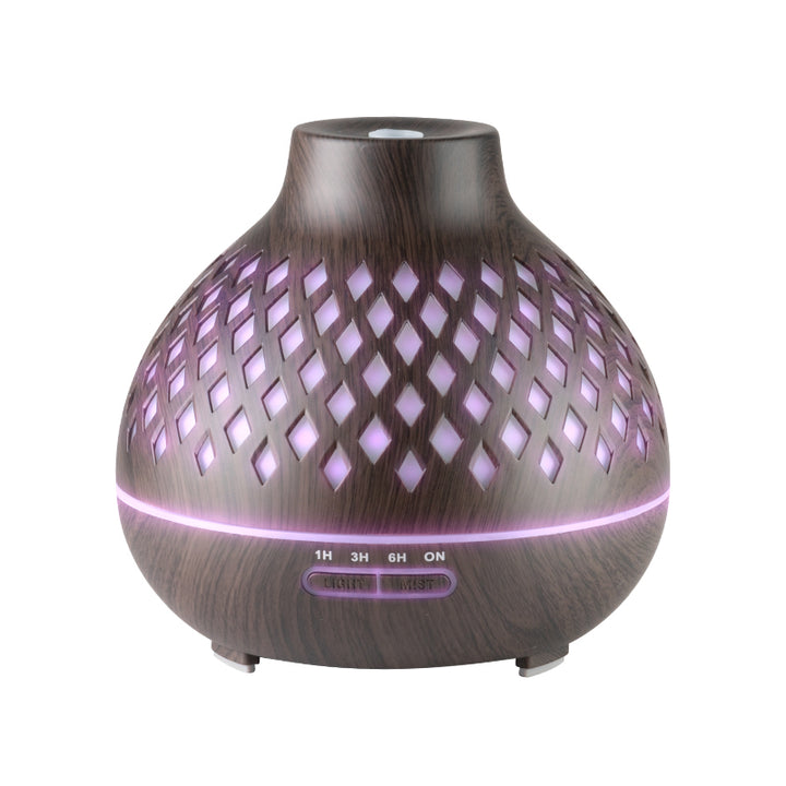 Aroma Diffusor Luftbefeuchter spa 10 dark wood 400ml + Timer