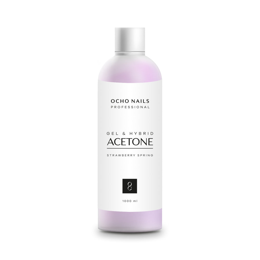 Ocho Nails Aceton Erdbeer 1000ml