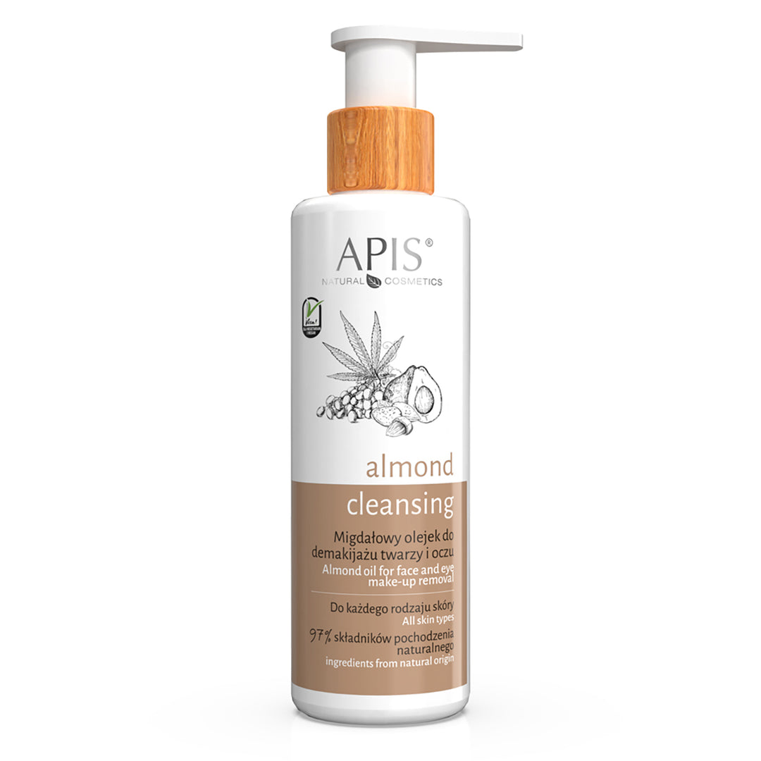 APIS Mandel Make-up Entferner Öl für Gesicht und Augen 150 ml