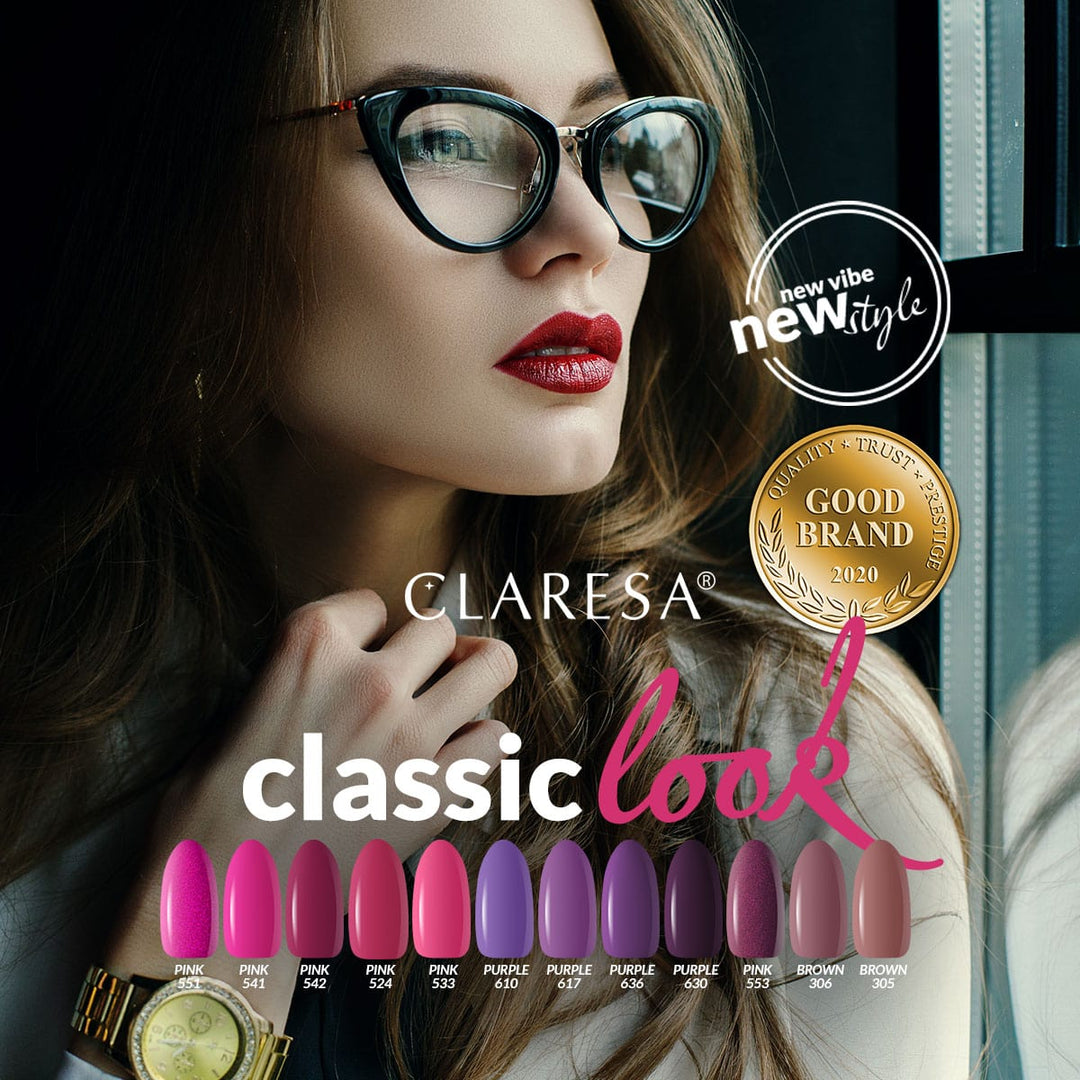 Claresa Gel Politur Pink 524 -5g