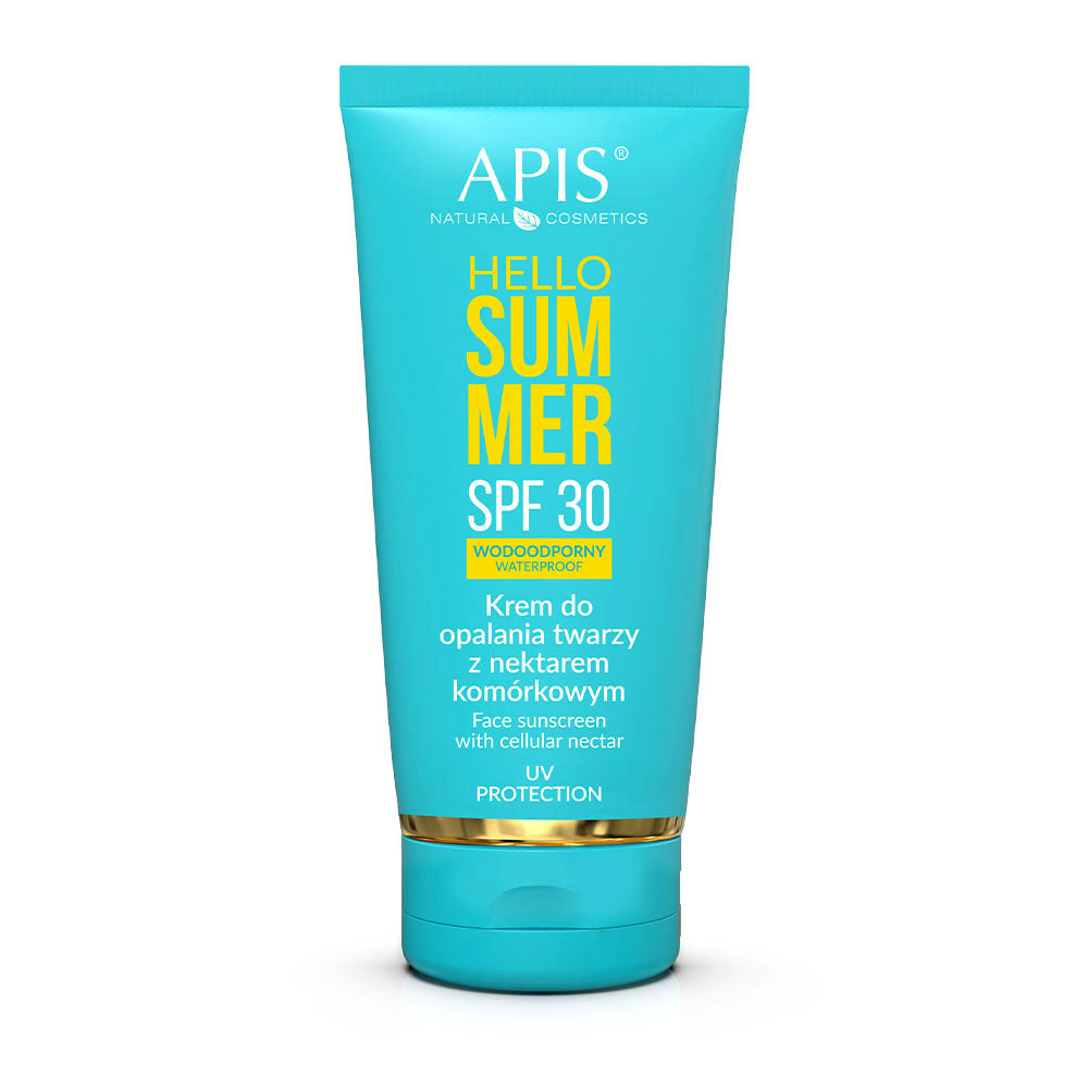 Apis Hello Summer Spf 30, Gesichtssonnencreme mit Zellnektar 50 ml