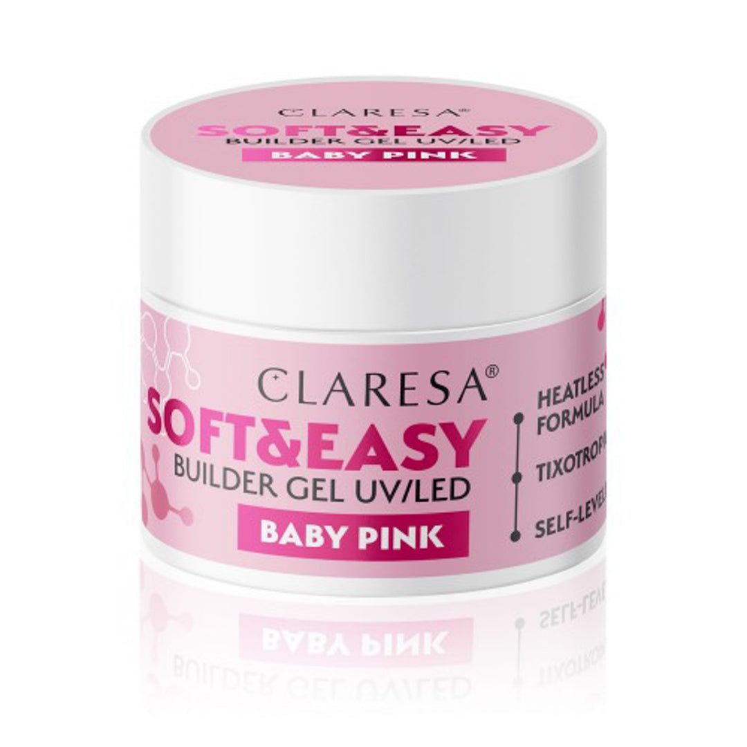 Claresa Aufbaugel Soft&Easy Gel Baby rosa 90g