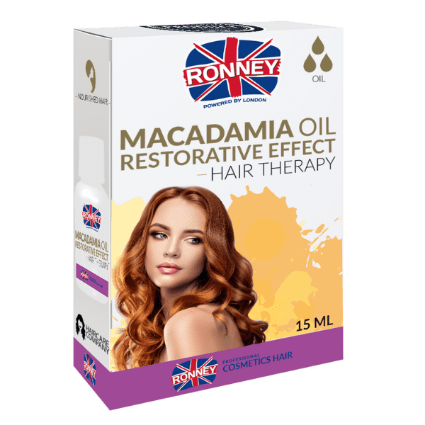 Ronney Professional Macadamia Oil Restorative Effect.
