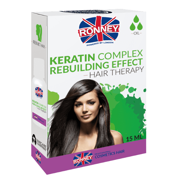 Ronney Professional Keratin Complex Rebuilding Effect.