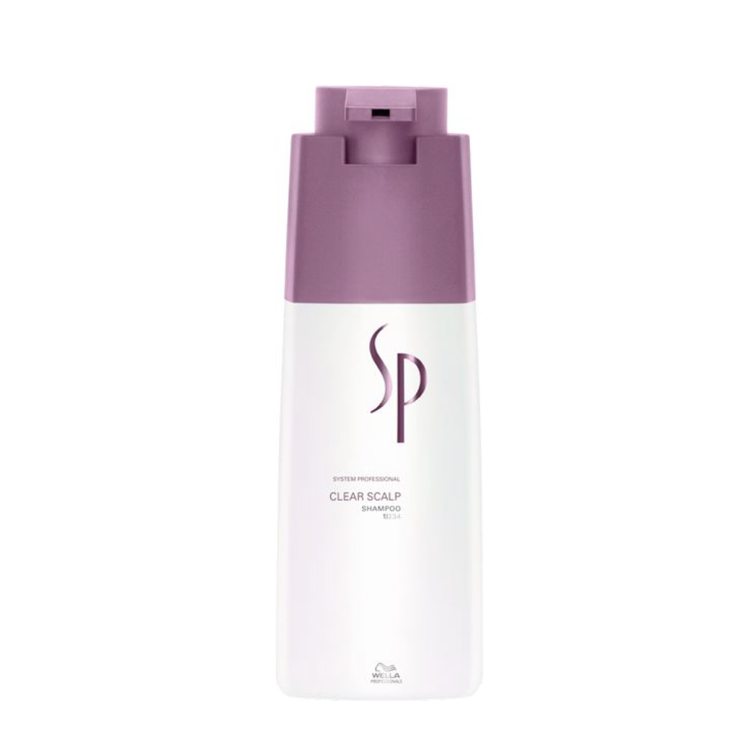 Wella SP Clear Scalp Shampoo.