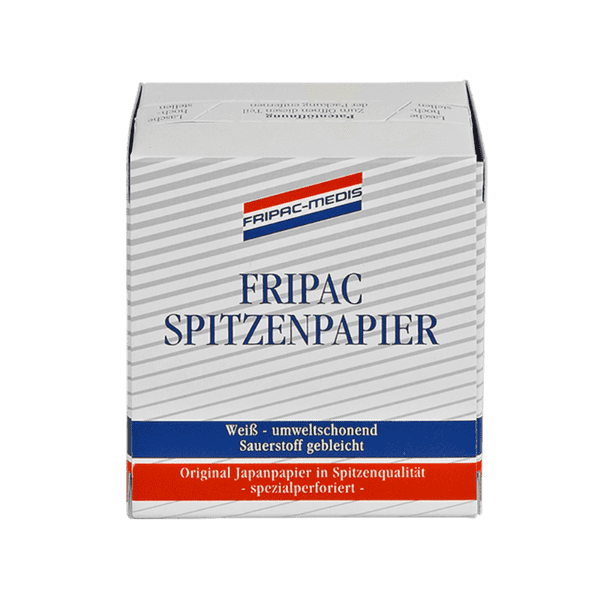 Fripac Medis Spitzenpapier Weiß.