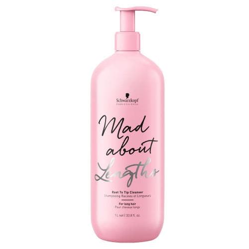 Schwarzkopf Mad About Lengths Root To Tip Cleanser.