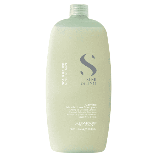 Alfaparf Milano Semi di Lino Scalp Relief Calming Micellar Low Shampoo.